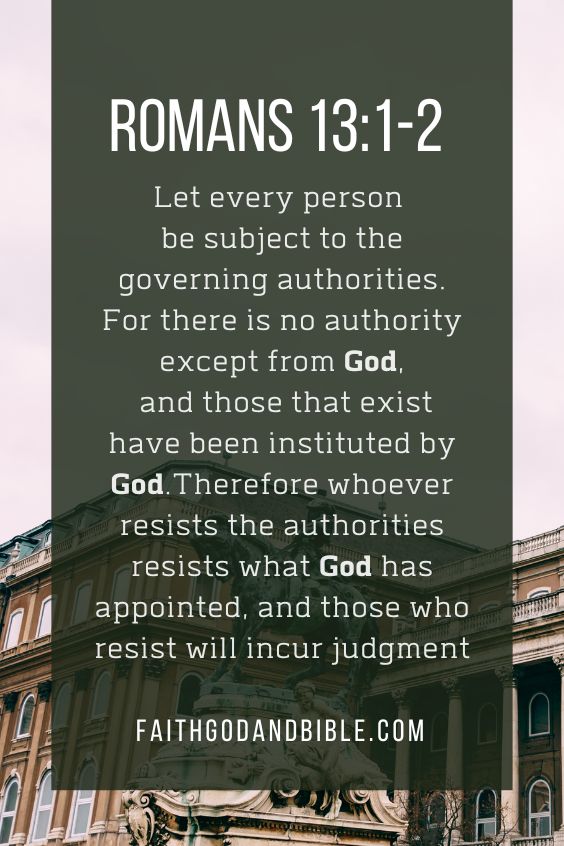 What Does The Bible Say About Government?