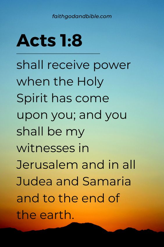 What Does The Bible Say About The Power Of The Holy Spirit?