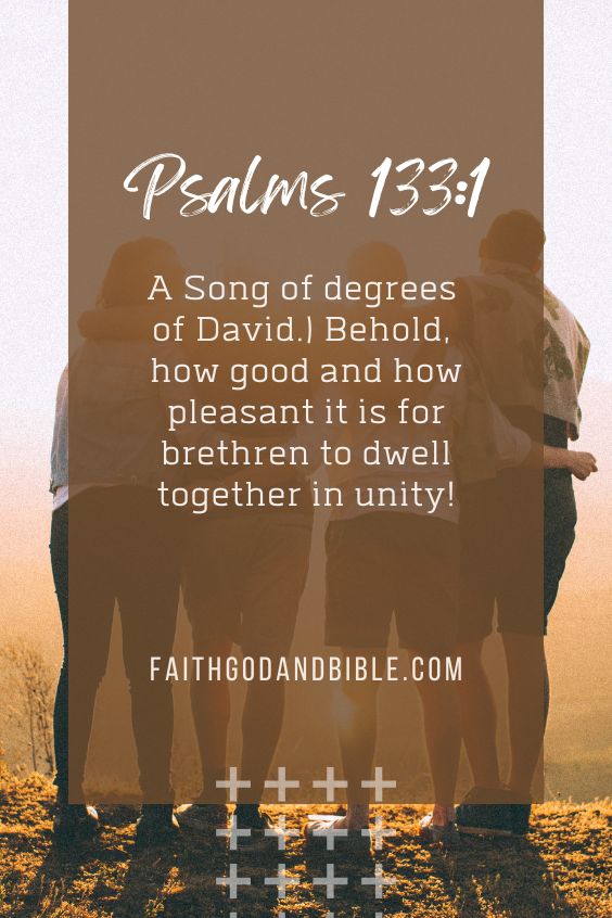 What Does Psalms Say About Friendship?