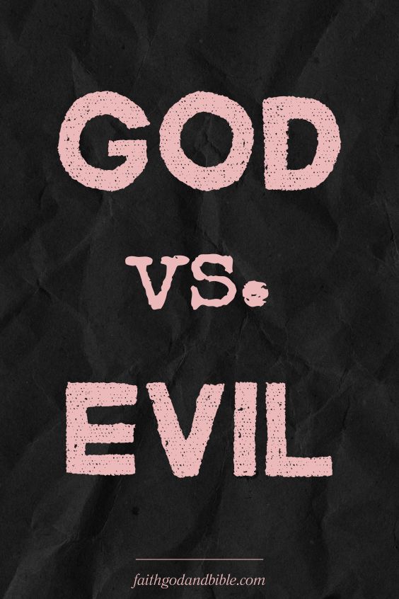 God vs. Evil 