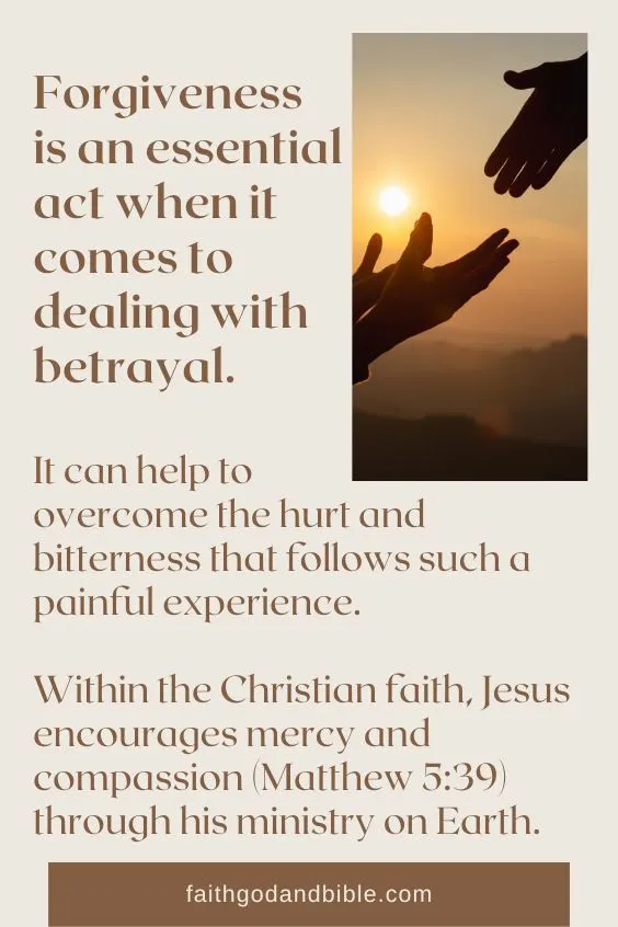 Can Betrayal Be Forgiven By God?