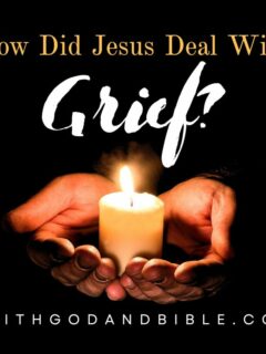 How Did Jesus Deal With Grief?