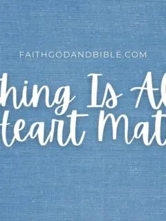 Tithing Is Also a Heart Matter